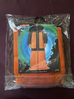 Naruto Shippuden Fleece Orange Blanket