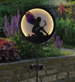 Fairy Lumen Solar Stake - Pink