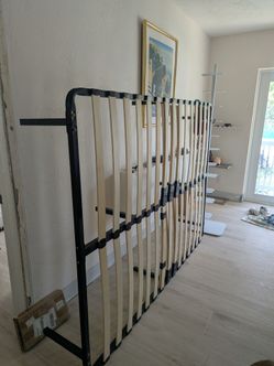 Queen bedframe + bunkie board + Siena mattress