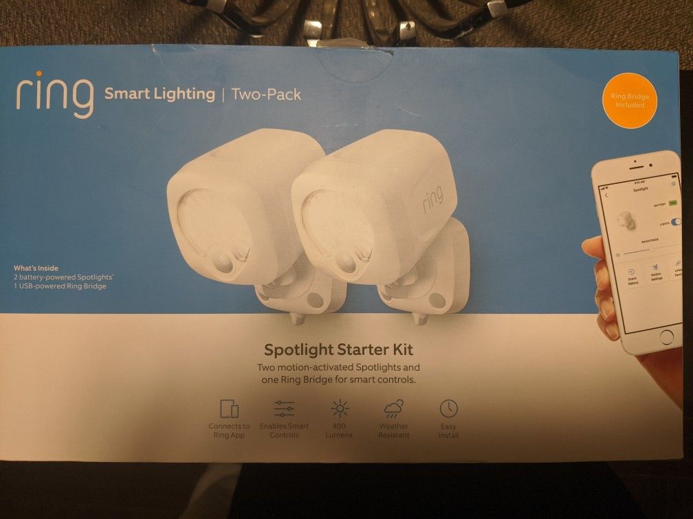 Ring Smartlighting Spotlight Starter Kit (2 pack)