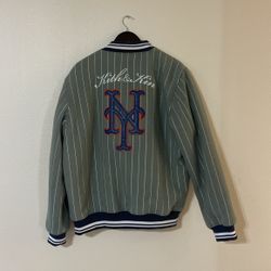 Kith x New York Mets MLB Wool Bomber jacket