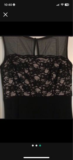 Beautiful black long dress Size Medium