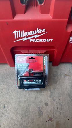 Milwaukee m18 RED LITHIUM high output xd 6.0 ah (NEW)