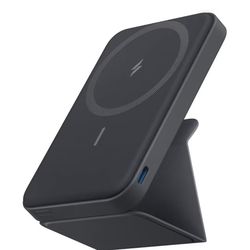 Anker 622 Magnetic Battery (MagGo), 5,000mAh Foldable Magnetic Wireless Portable Charger with Stand and USB-C Port 