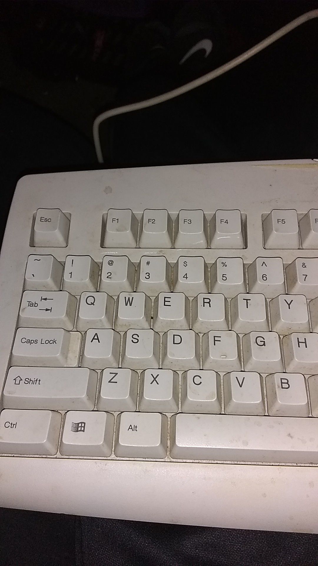 vintage NEC keyboard