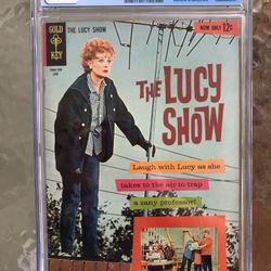 The Lucy Show #1 (1963) CGC 9.0 — O/w to White Pages; Lucille Ball Photo Cover 