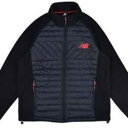 New Balance Mens All Weather Quilted Fleece Jacket