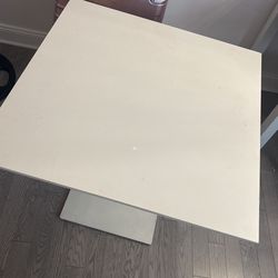 White Table