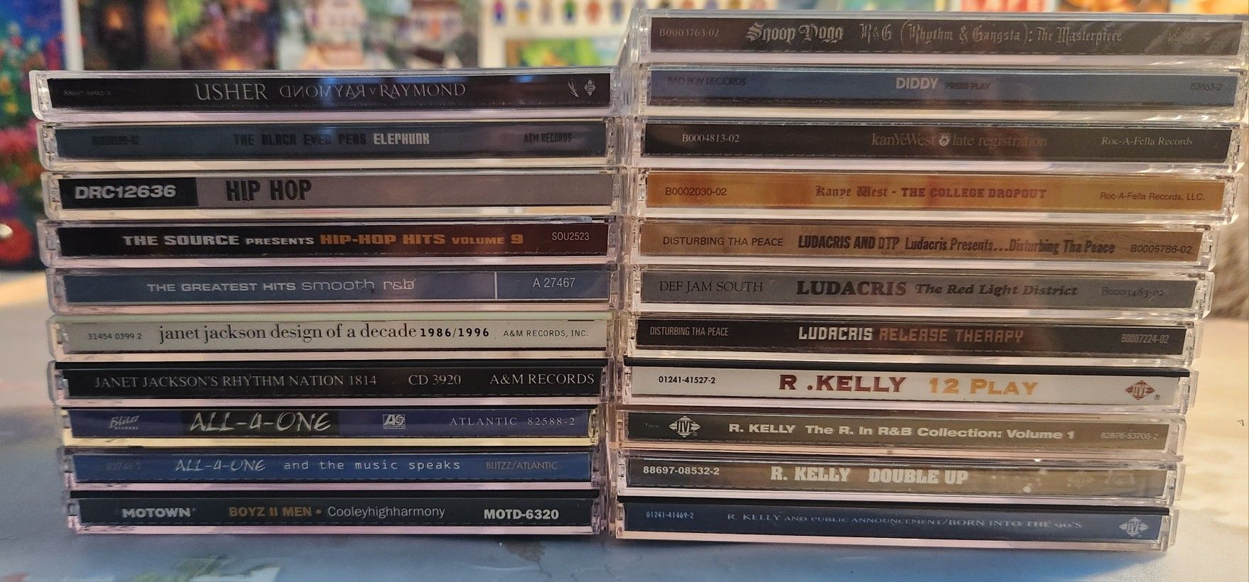 RAP , HIP HOP , R and B CDS ($5 EACH)
