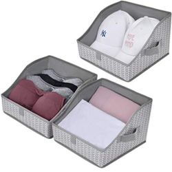 2 Packs Closet Storage Bins Set Of 3