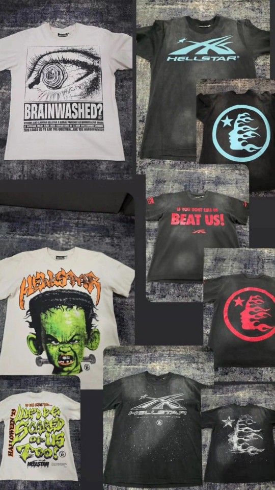 Hellstar Tees And Hoodie (Past Season Drops)