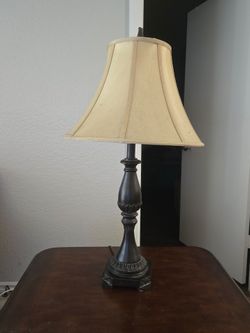 2 Matching Brown Lamps