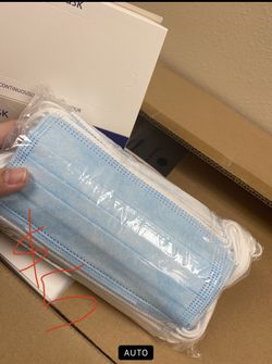 Face masks $5 box of 50