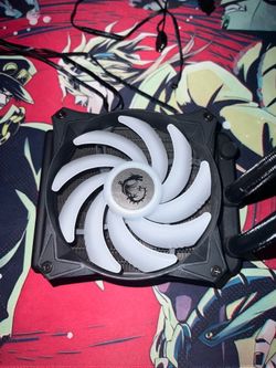 MSI 120mm AIO Liquid CPU Cooler - Complete - Works Great