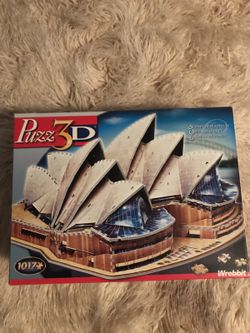 SYDNEY OPERA. HOUSE 3-D WREBBIT PUZZLE