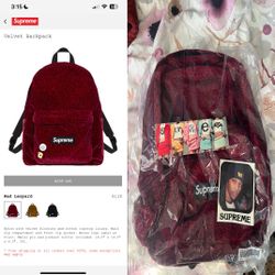 Supreme 2025 leopard print backpack