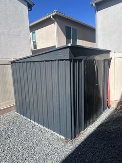 Shed metal garden lockable