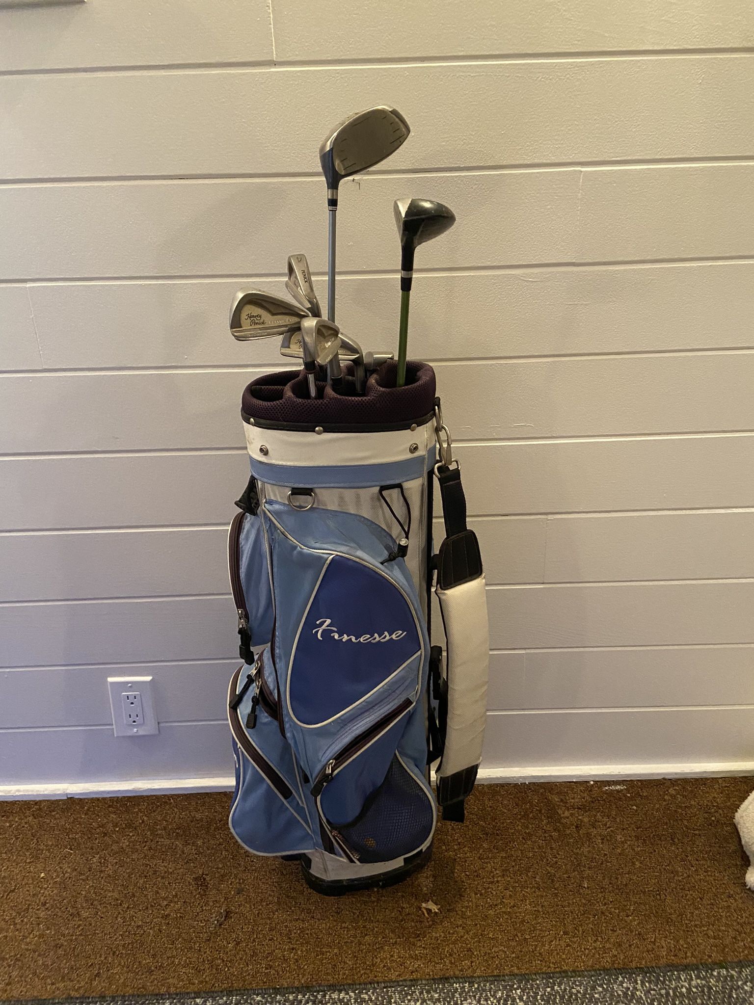 Golf  Clubs And Bag