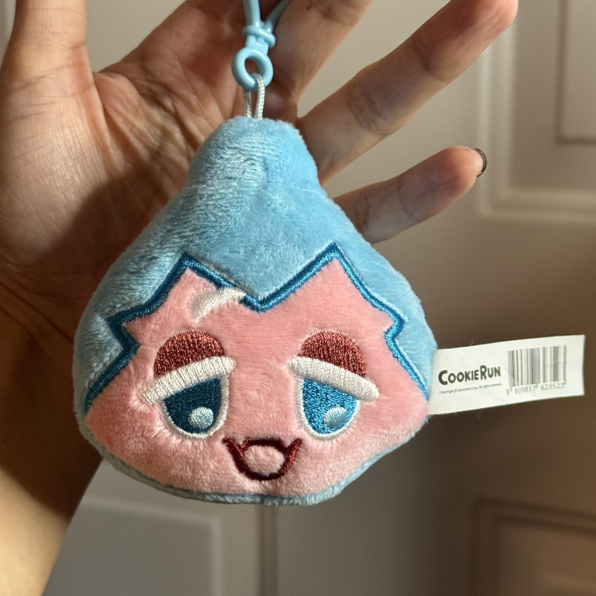 Cookie Run Kingdom (CRK) Plush Keychain - Blind Box from GameStop (Sorbet Shark Cookie)