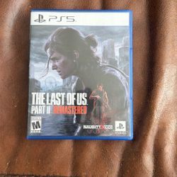 LAST OF US 2 Remastered PS5