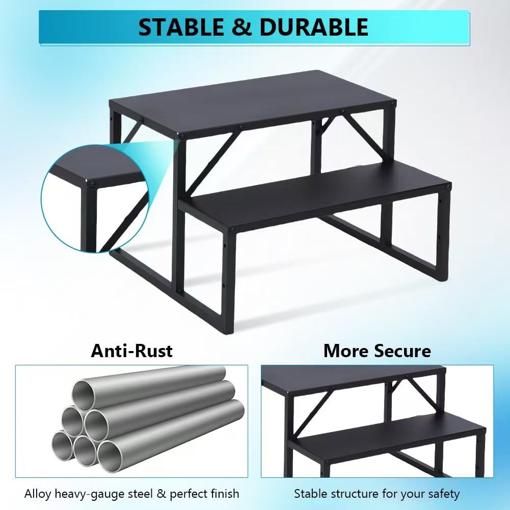 RV 2 Steps with Handrail,