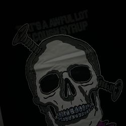 Awful Lotta Cough Syrup Tee Large 