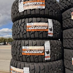 35x12.50r18 Arroyo Tires Nuevas Con 50,000 Millas De Garantía Las 4