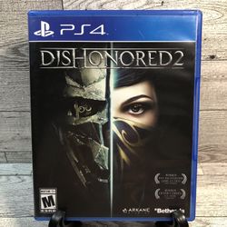 Dishonored 2 PlayStation 4 Ps4 Video Game