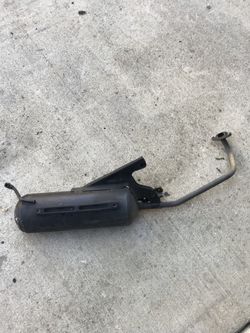 Honda ruckus exhaust