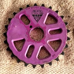 USED BMX  SPROCKET BLACK UPS BRAND 