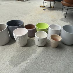 Assorted Plant Pots