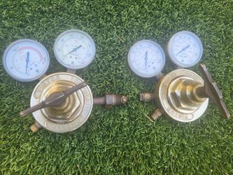 Large Victor Oxy Acetylene reguators