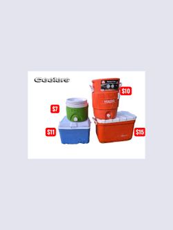Coolers Multiple Sizes And Styles