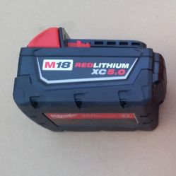 $169value GENUINE Milwaukee M18 XC5.0 BATTERY!!