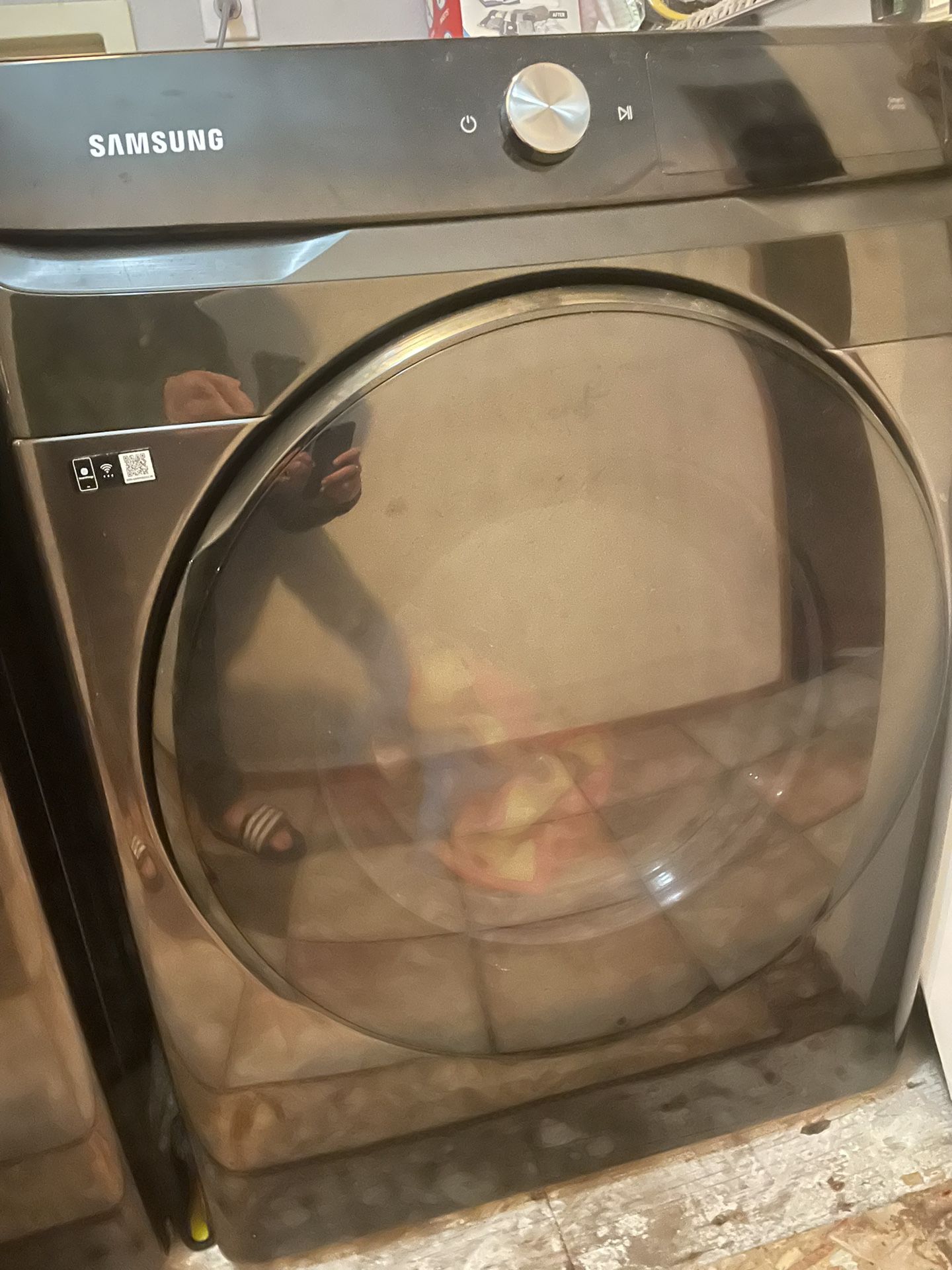 Samsumg Washer Dryer Set Black