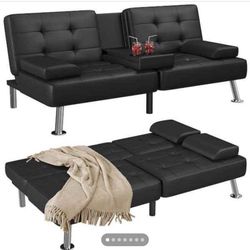 65 Inch Foldable Sofa