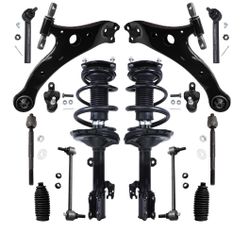 Detroit Axle - Front 14pc Suspension Kit for Toyota Highlander Lexus RX330 RX350