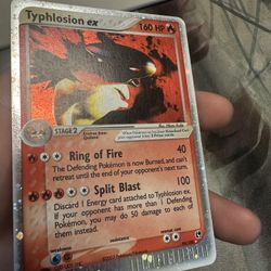 Typhlosion Ex 99 Mp-lp