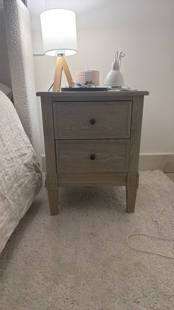 wood night stand