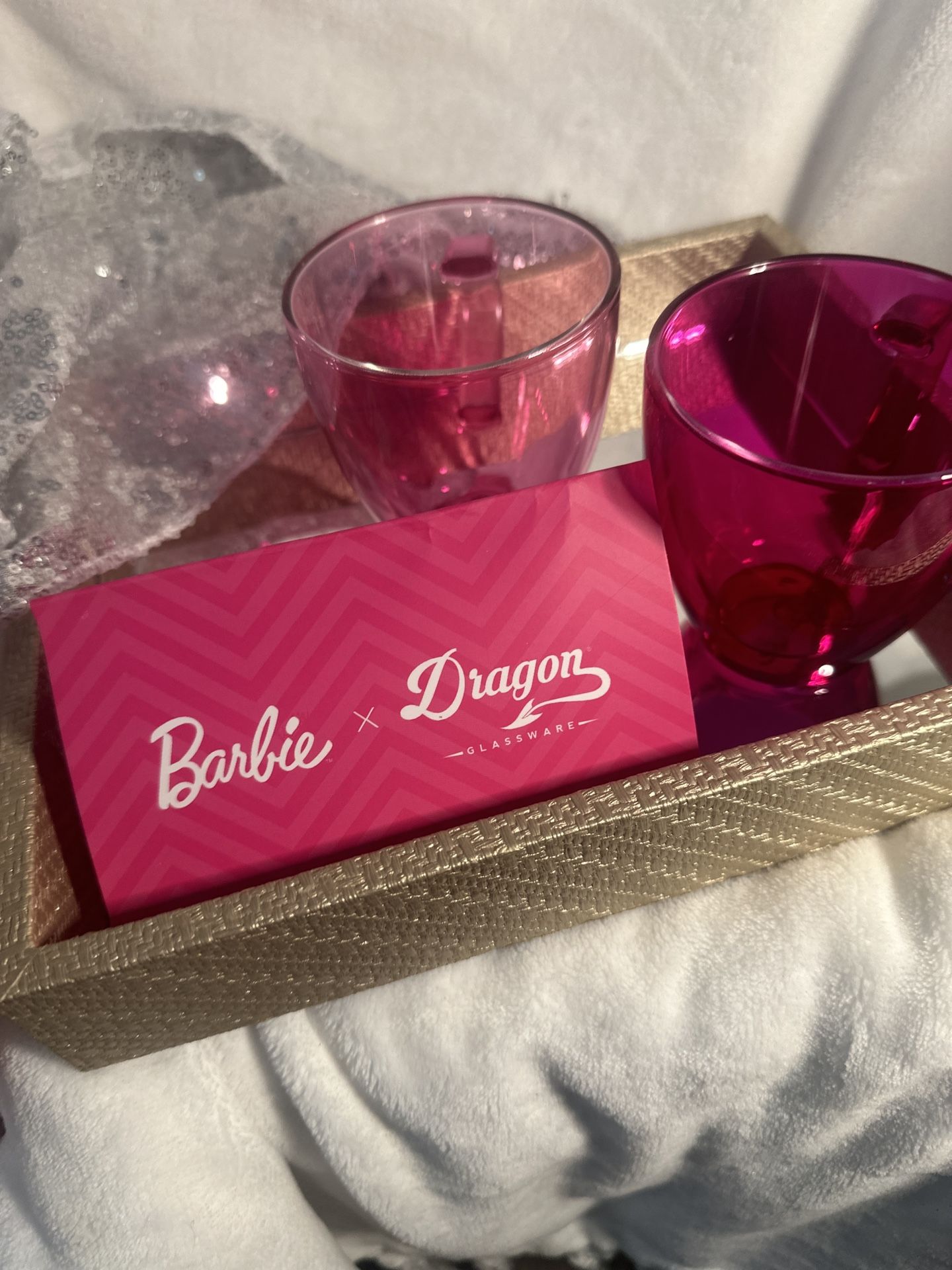 Barbi X Dragon Double Walled Coffee Mugs