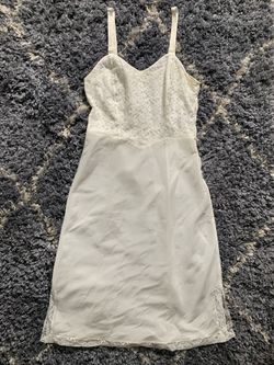 White lace dress women’s size medium