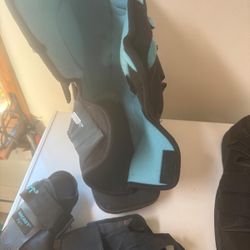 Pre-owned Ossur Form Fit Boot W/Air Parent Low Top W/ 5 Medical & Ankle Suppoet Rehab