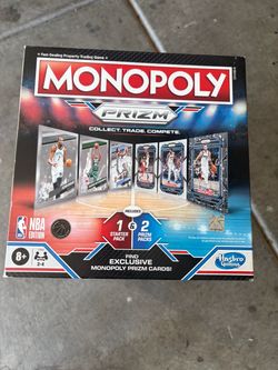 Monopoly sports card Board game