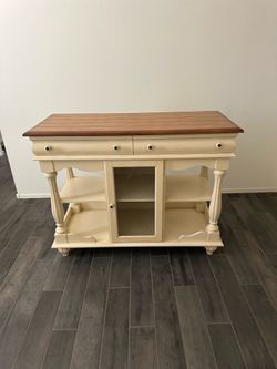 Future entry way hutch Large shelf console table