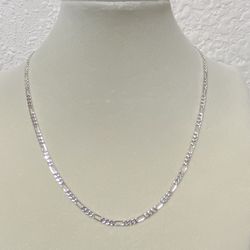 Silver 18” Necklace 