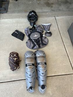 softball catchers gear ideal 12-16 yr girl
