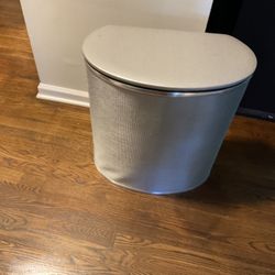 A Nice Grey Laundry Basket For Your Duty Clothes (NO SHIPPING)