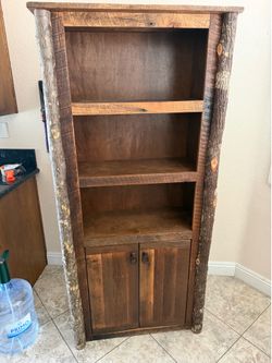 Rustic bookcase