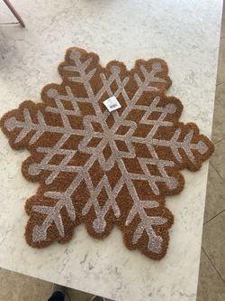 New Snowflake Christmas Doormat…2 Available $10 Each 