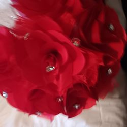 Ramo Rojo De Quinceaňos